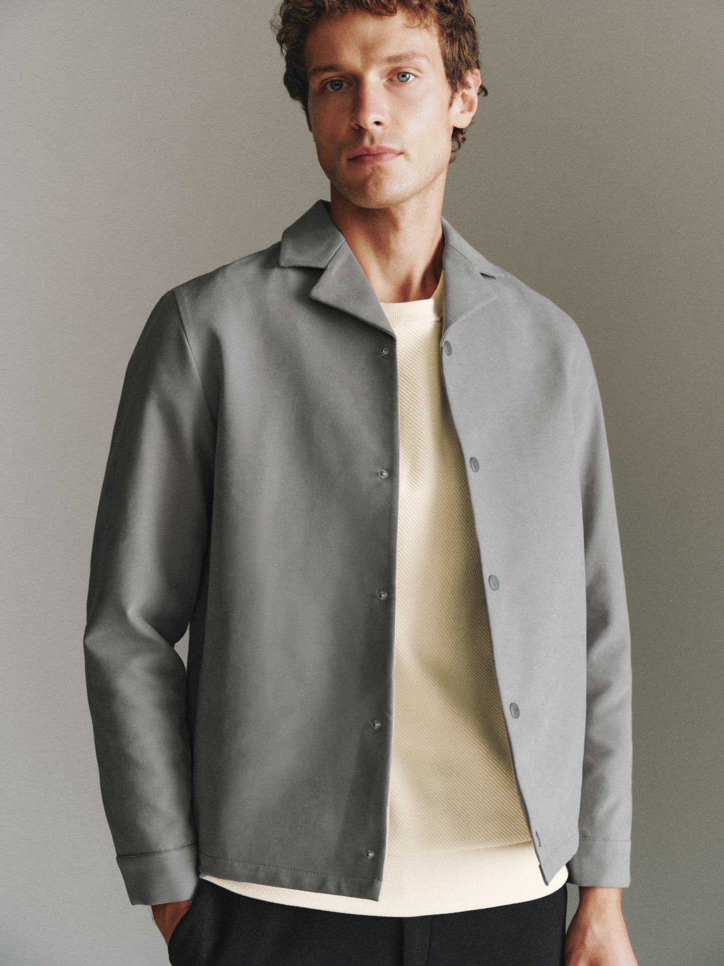 Notch Lapel Straight Jacket