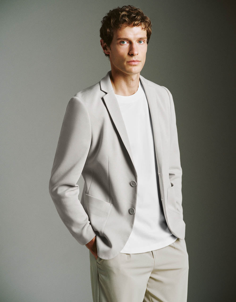 Notch Lapel Tailored  Blazer