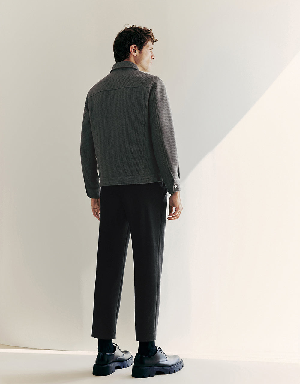 Textured Straight Jacket