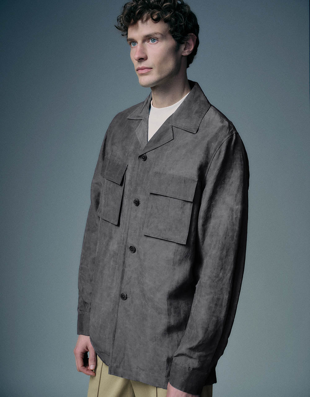 V-Neck Straight Jacket