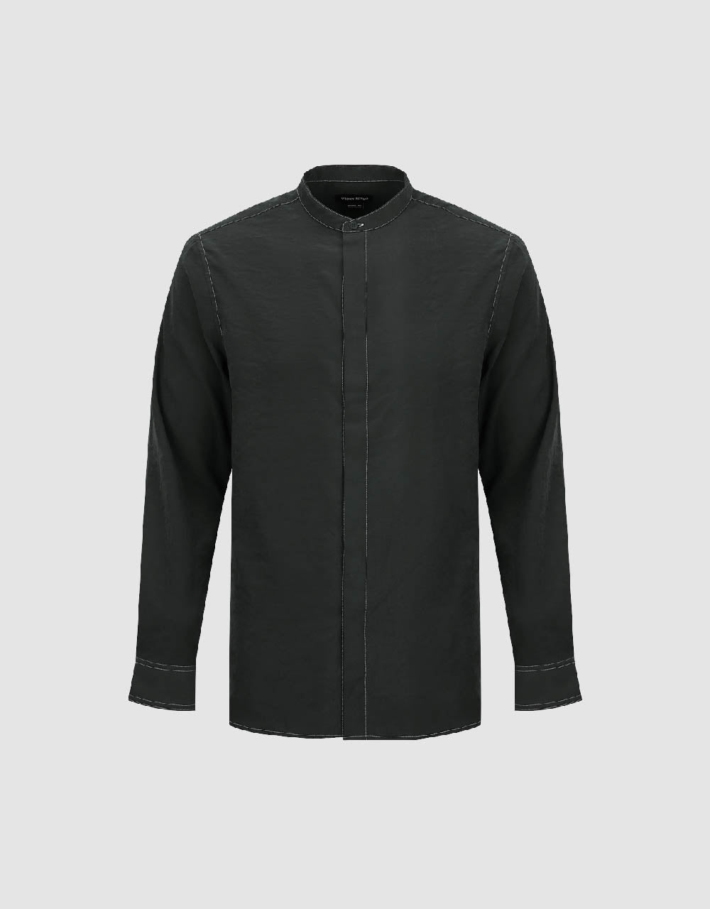 Crew Neck Straight Shirt