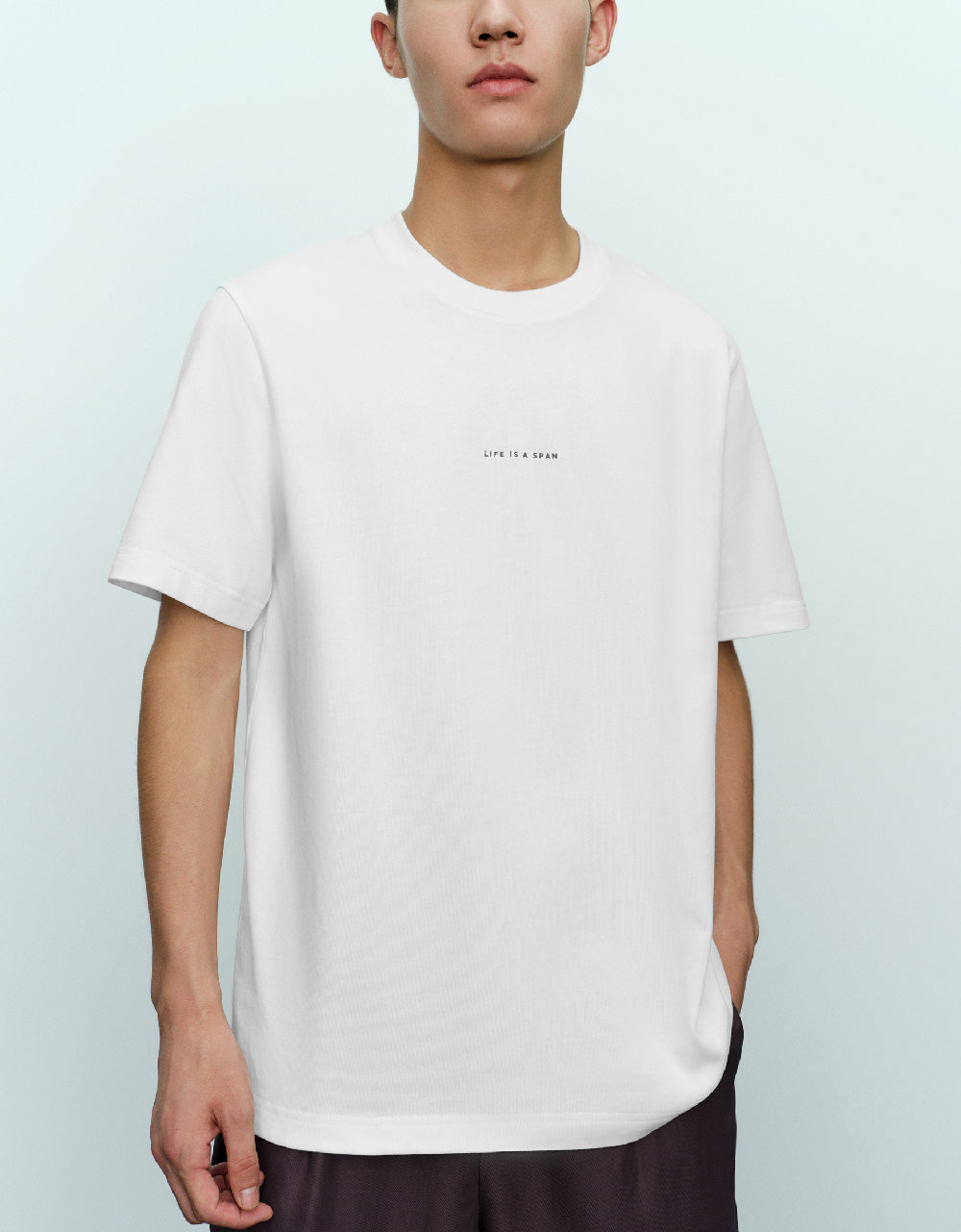 Crew Neck Straight T-Shirt