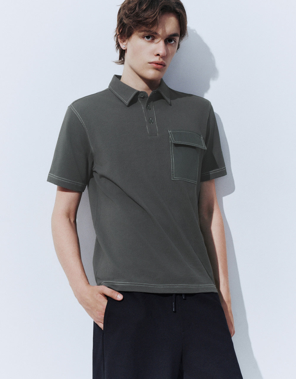 Straight Polo Shirt