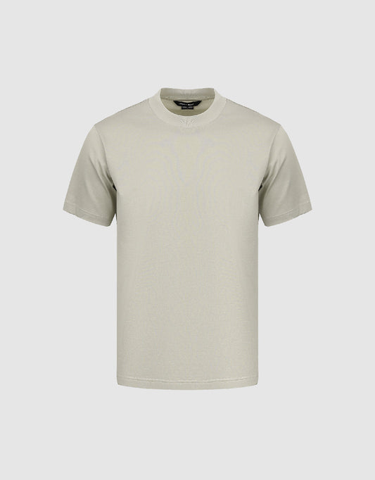 Drop Shoulder Sleeve Crew Neck T-Shirt