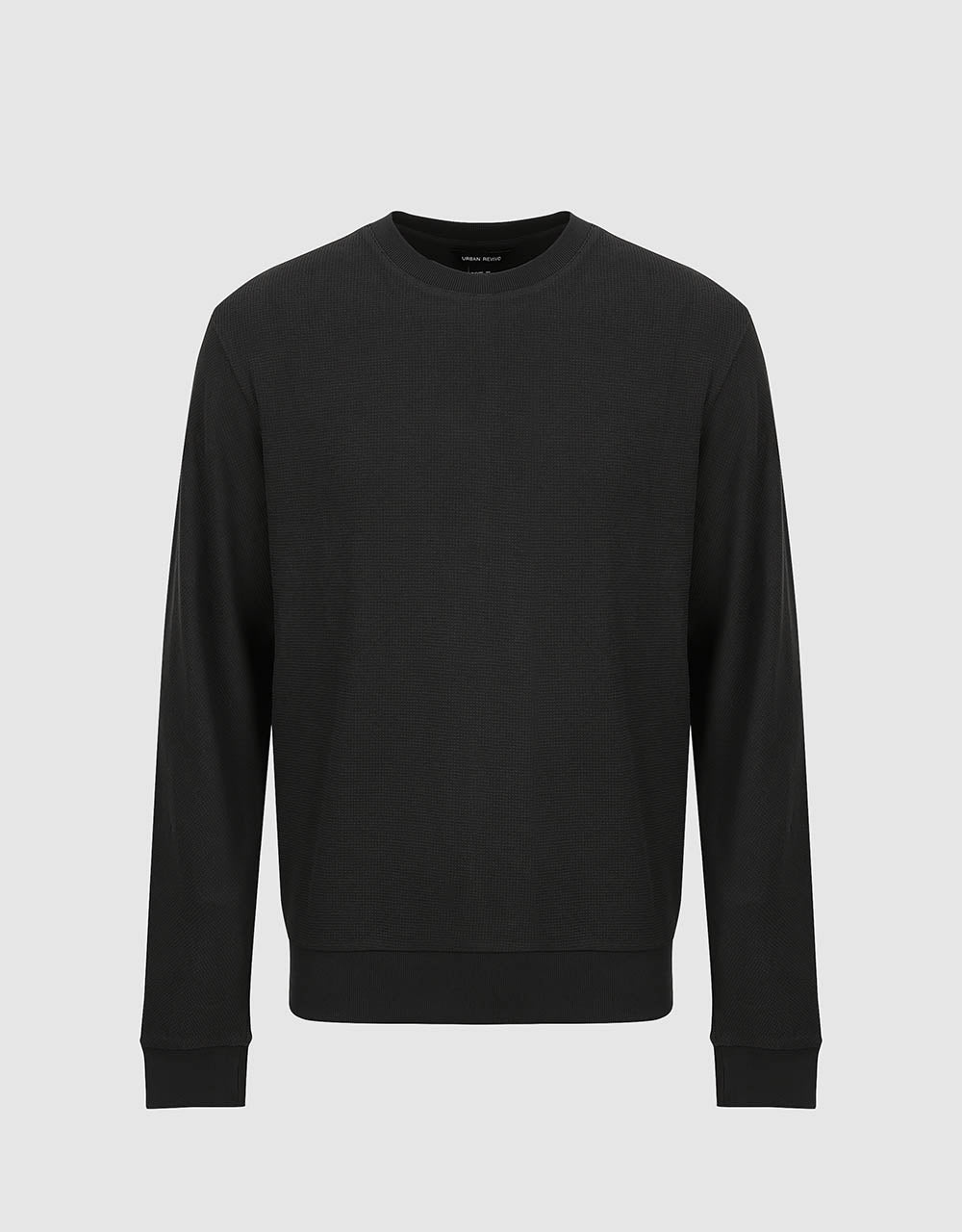 Crew Neck Straight Sweatshirt