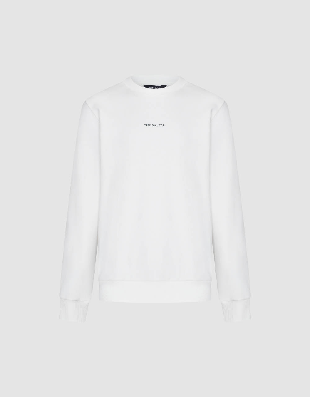 Crew Neck Straight Sweatshirt