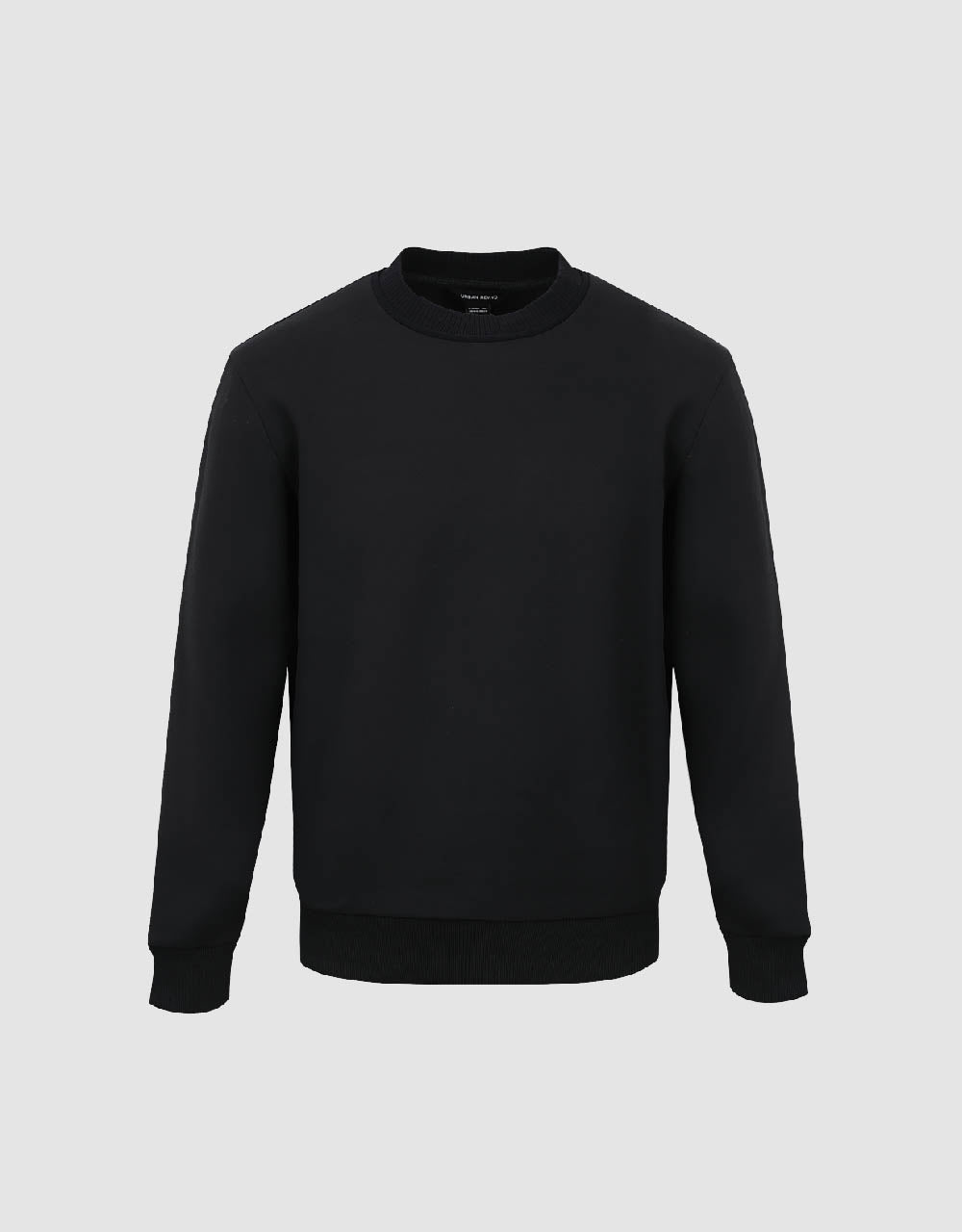 Crew Neck Straight Sweatshirt