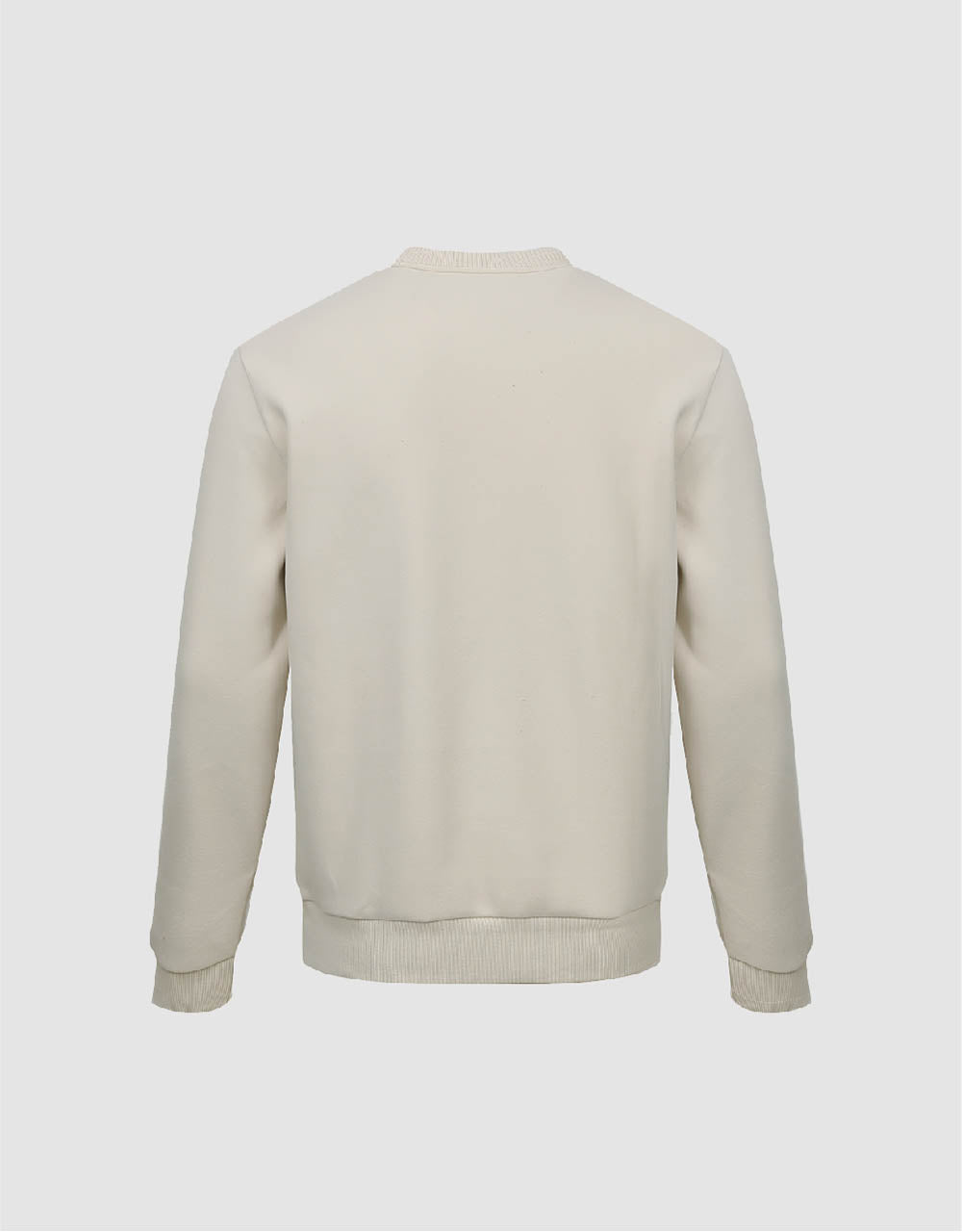 Crew Neck Straight Sweatshirt