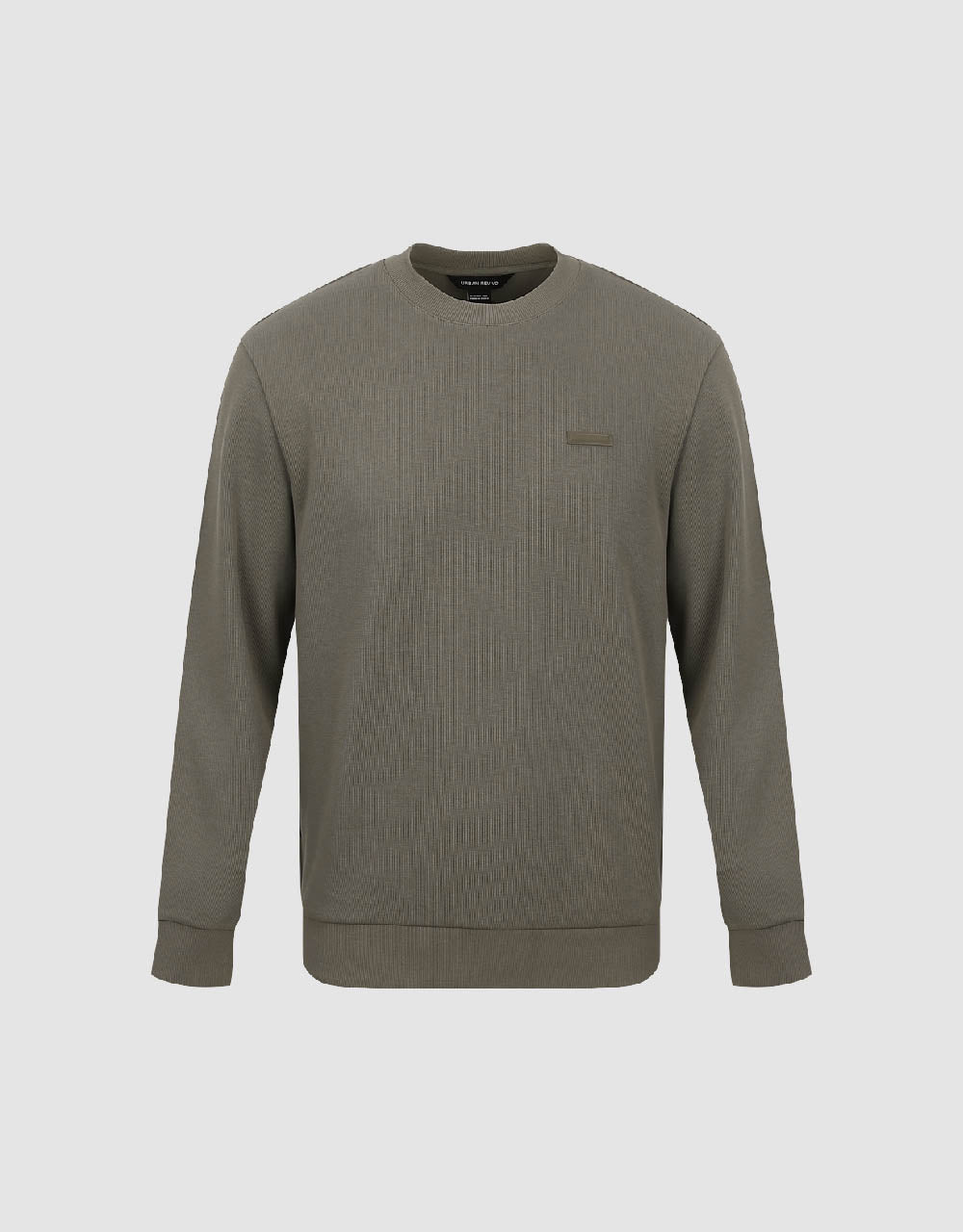 Crew Neck Straight Sweatshirt