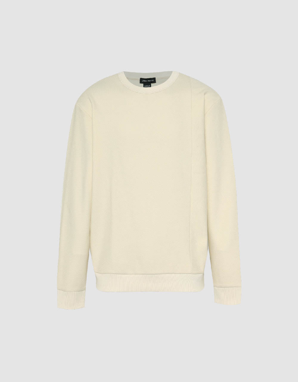 Crew Neck Straight Sweatshirt