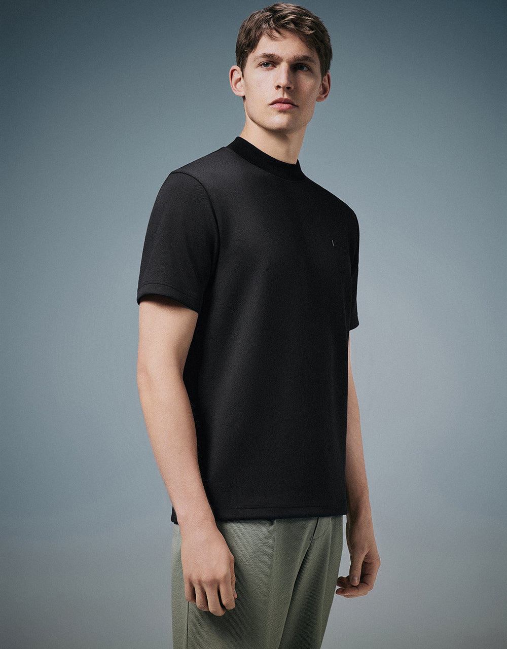 Crew Neck Straight T-Shirt