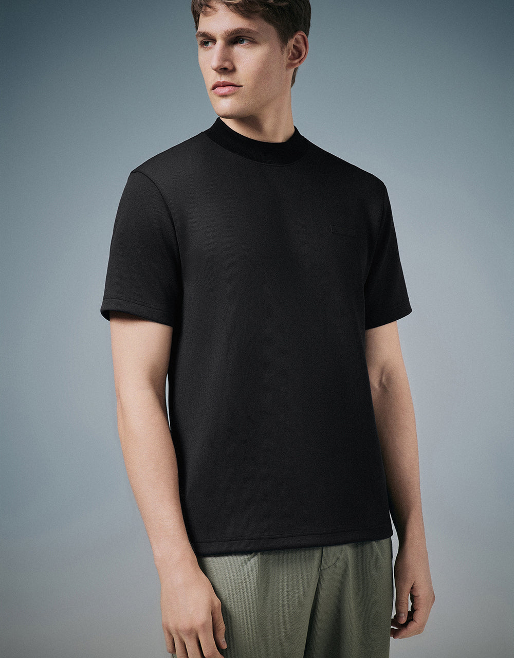 Crew Neck Straight T-Shirt