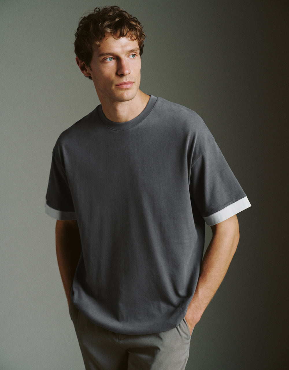 Crew Neck Loose T-Shirt