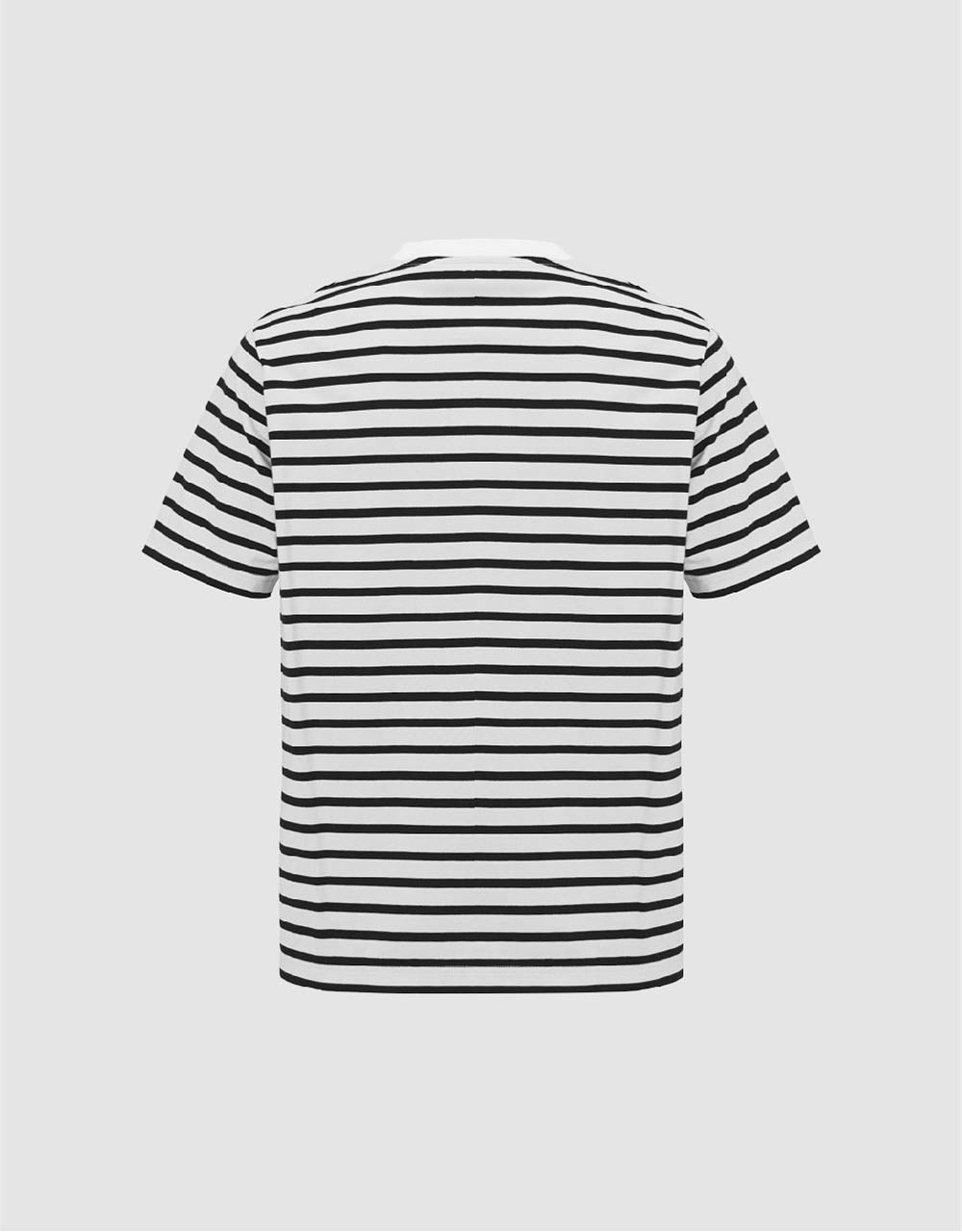 Striped Crew Neck T-Shirt