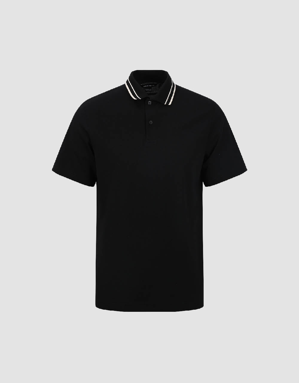 Button Half Placket Knitted Polo Shirt