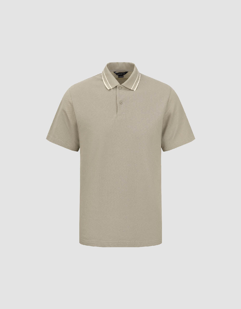 Button Half Placket Knitted Polo Shirt