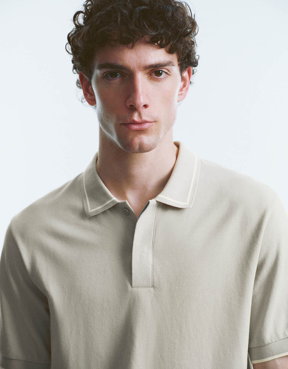 Knitted Polo Shirt