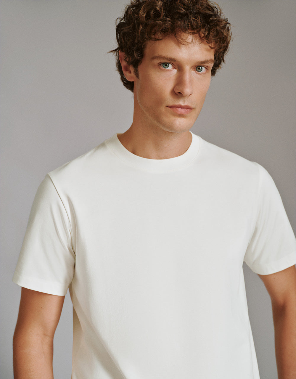 Crew Neck Straight T-Shirt