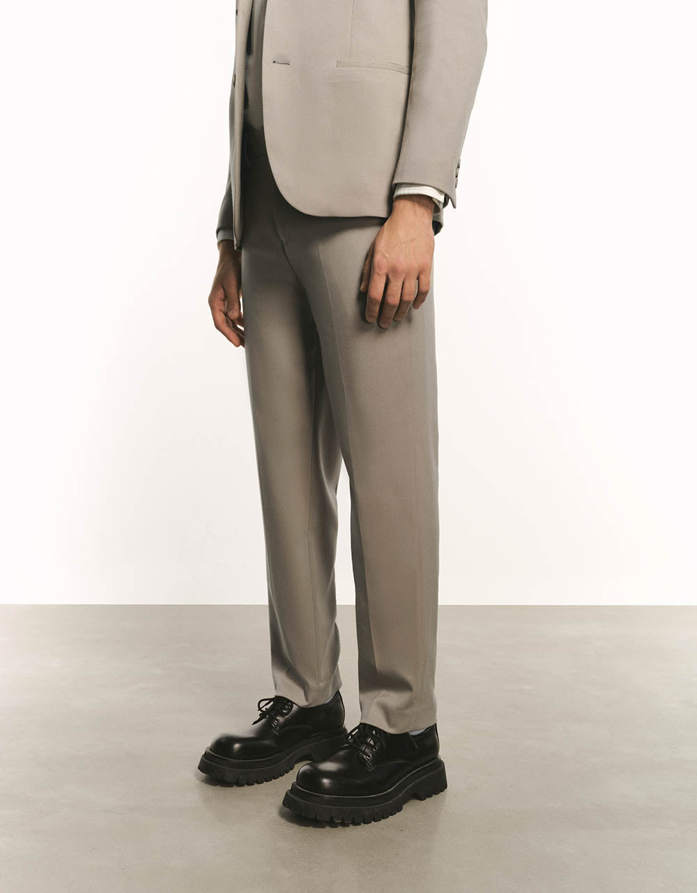 Tailored Straight Pants