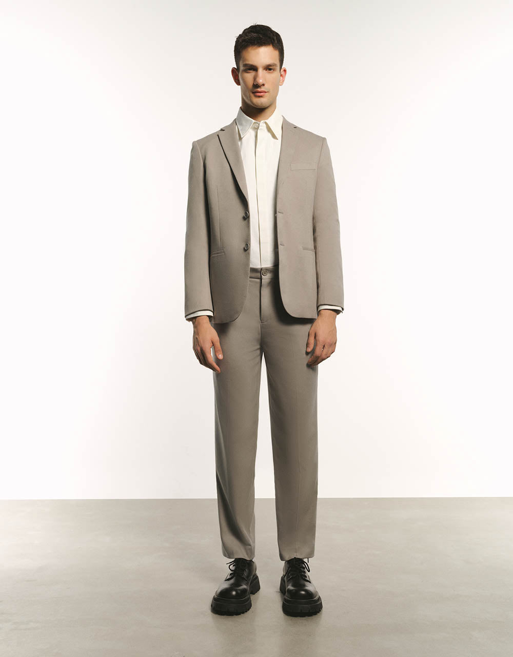 Tailored Straight Pants