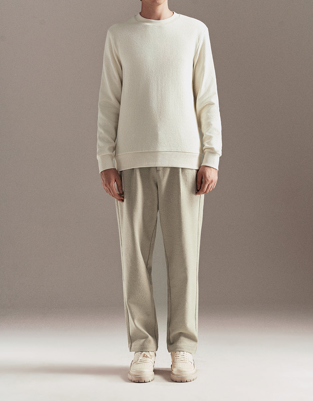 Knitted Straight Pants