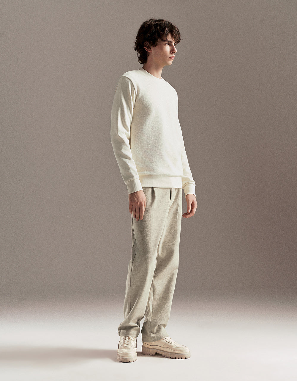 Knitted Straight Pants