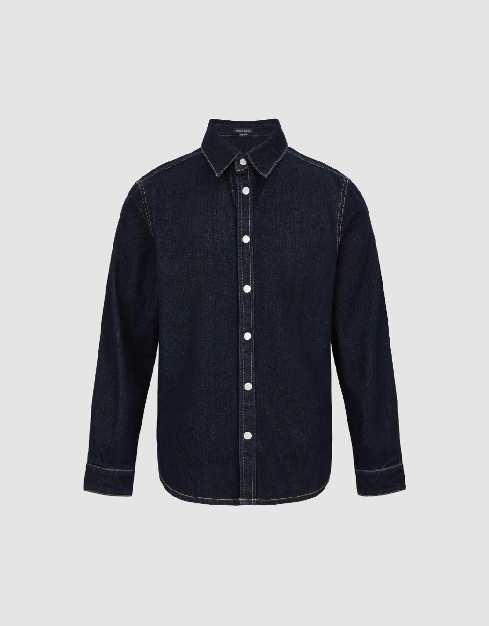 Press Button Denim Shirt