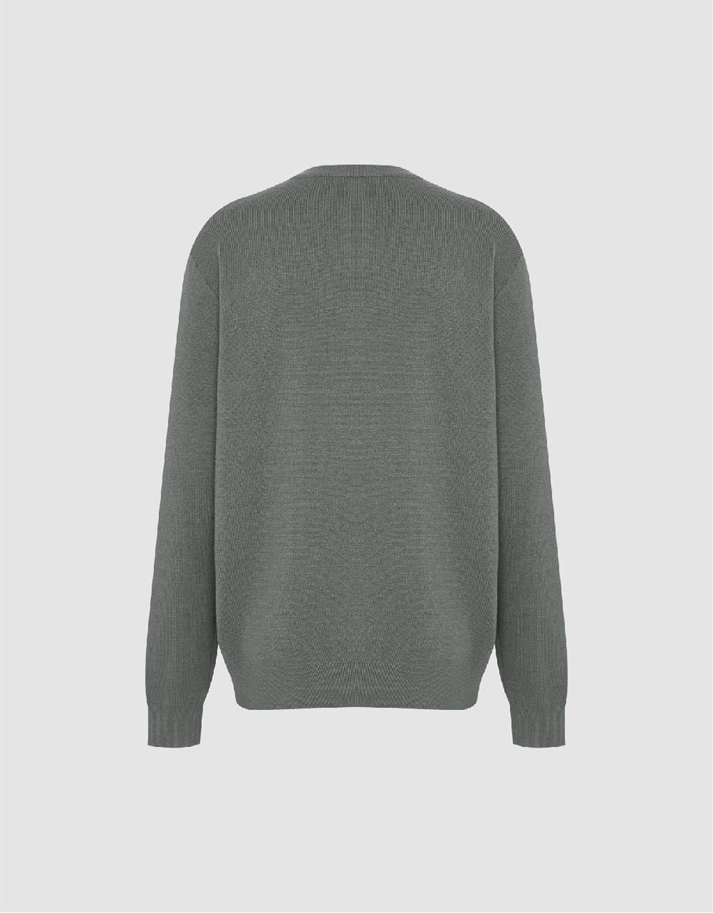 Crew Neck Knitted T-Shirt