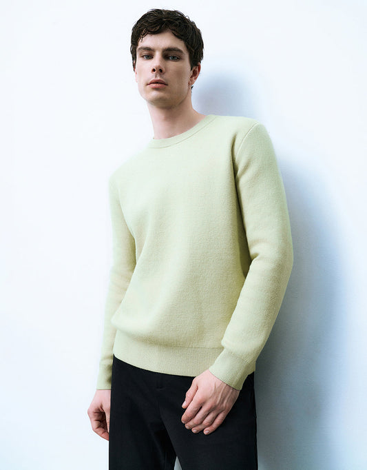 Crew Neck Knitted T-Shirt