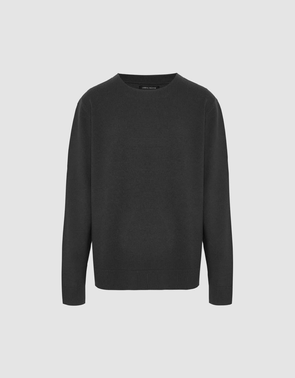 Crew Neck Knitted T-Shirt