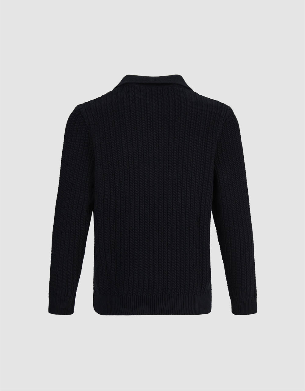 Sailor Collar Lapel Knitted T-Shirt