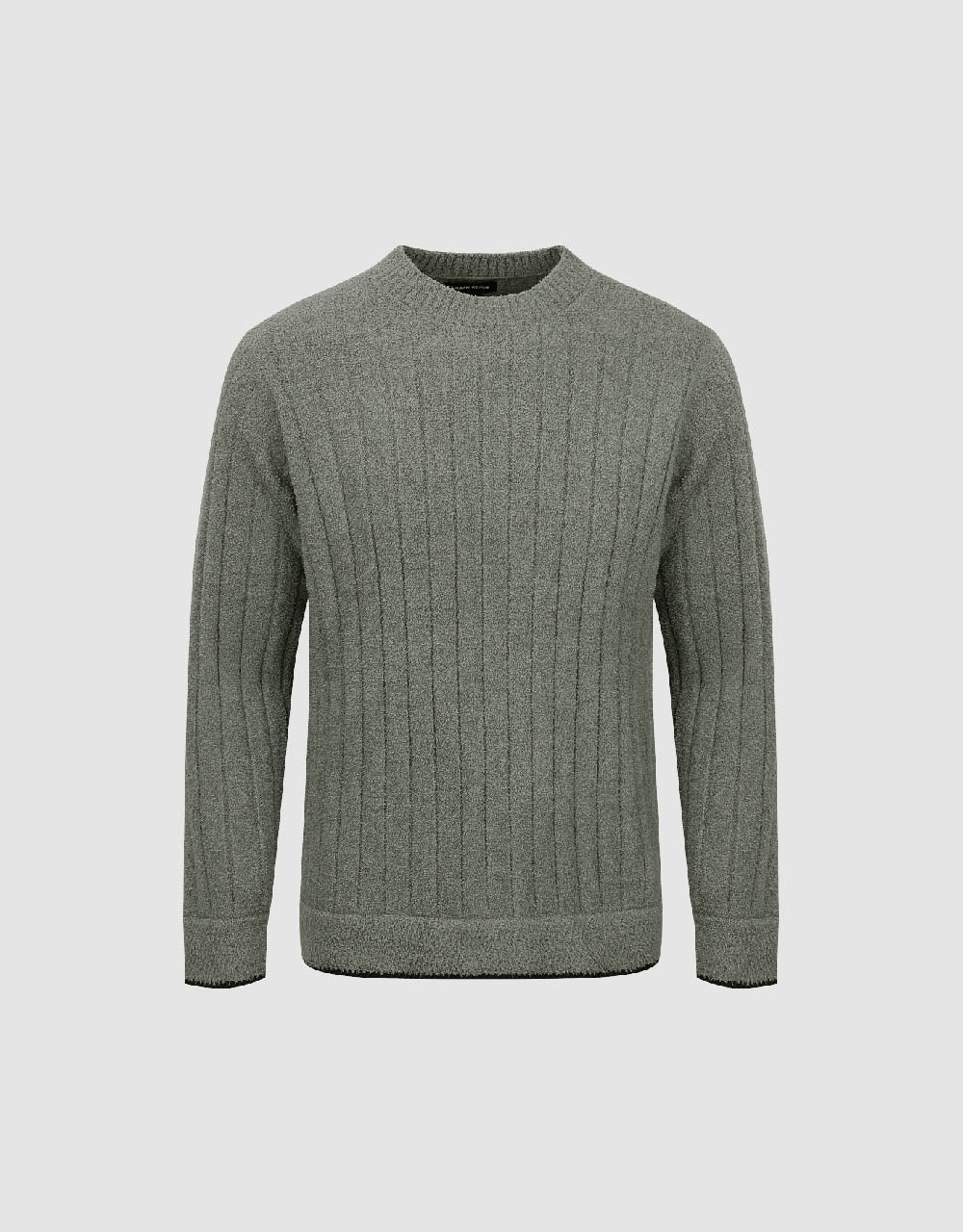 Crew Neck Knitted T-Shirt