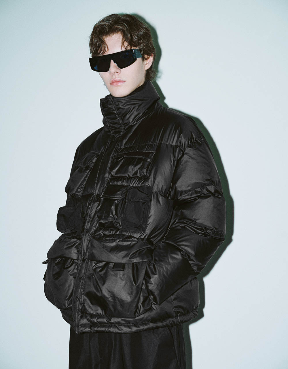 Stand Collar Puffer Jacket