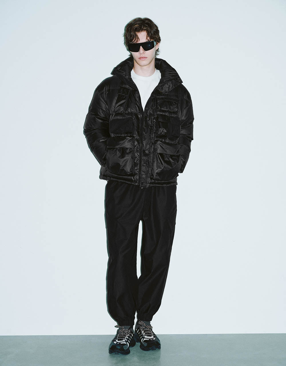 Stand Collar Puffer Jacket