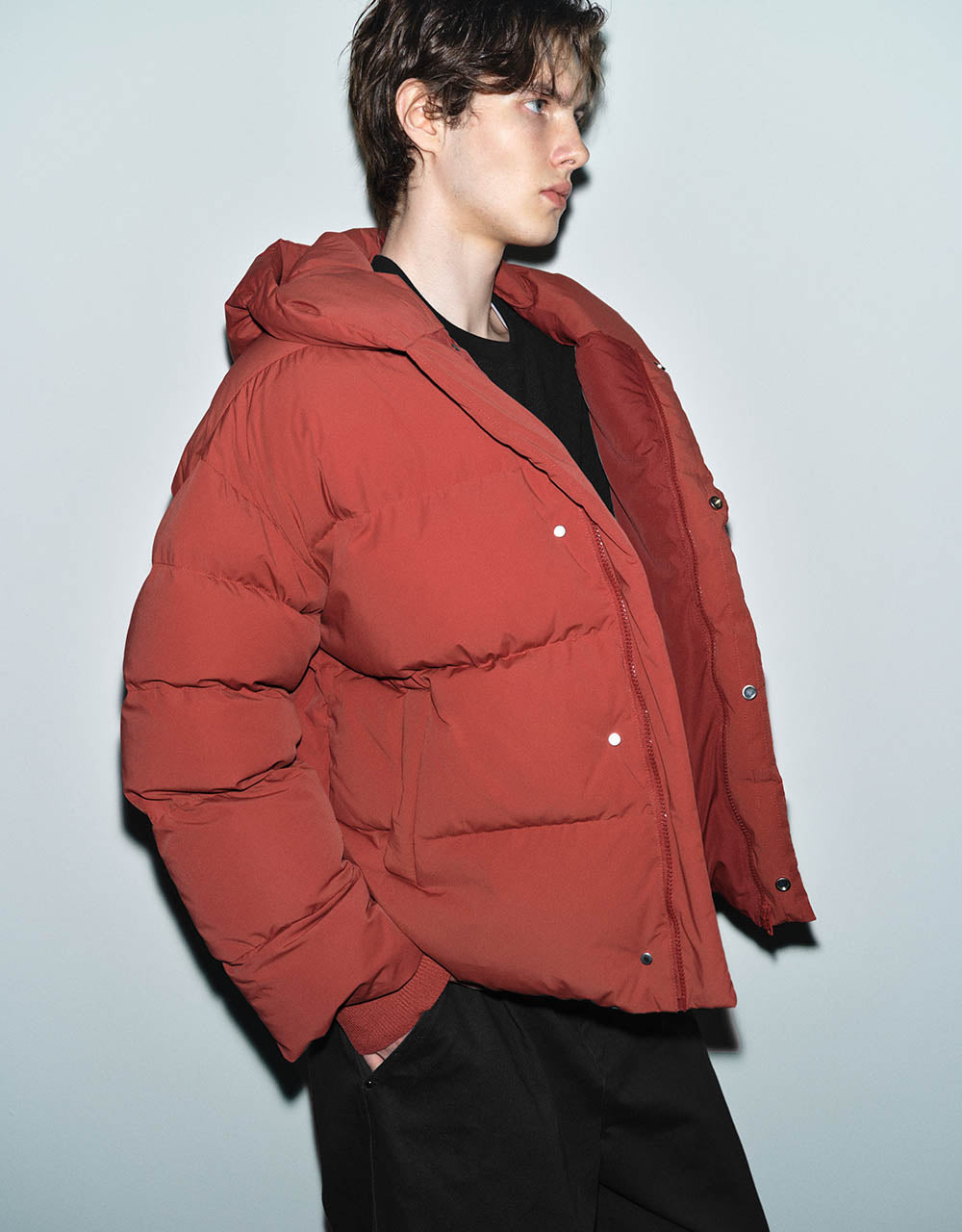 Hooded Loose Puffer Jacket