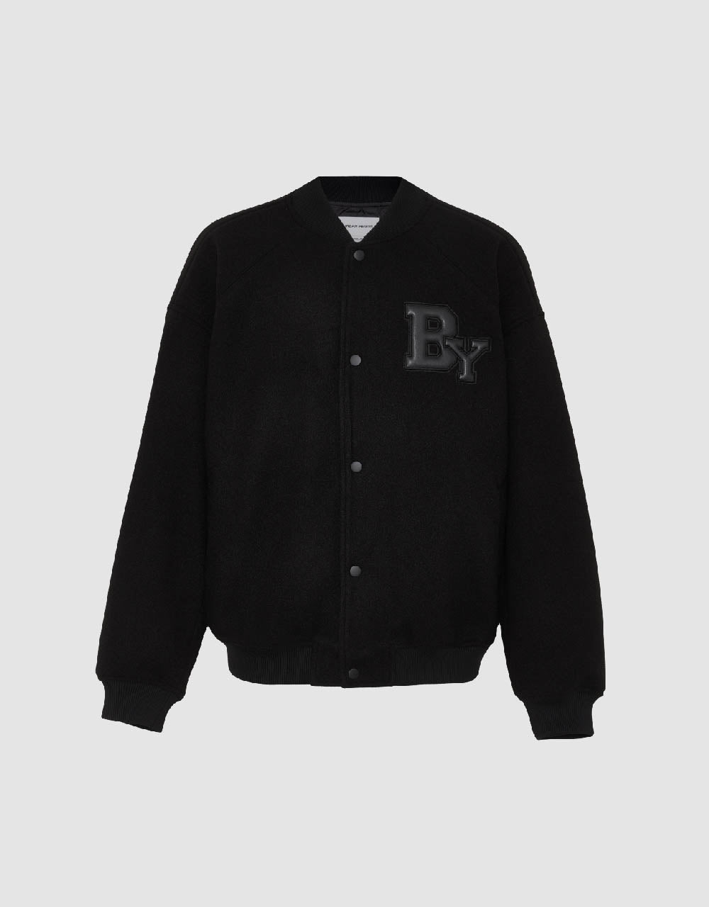 Letter Printed Oversized Jacket