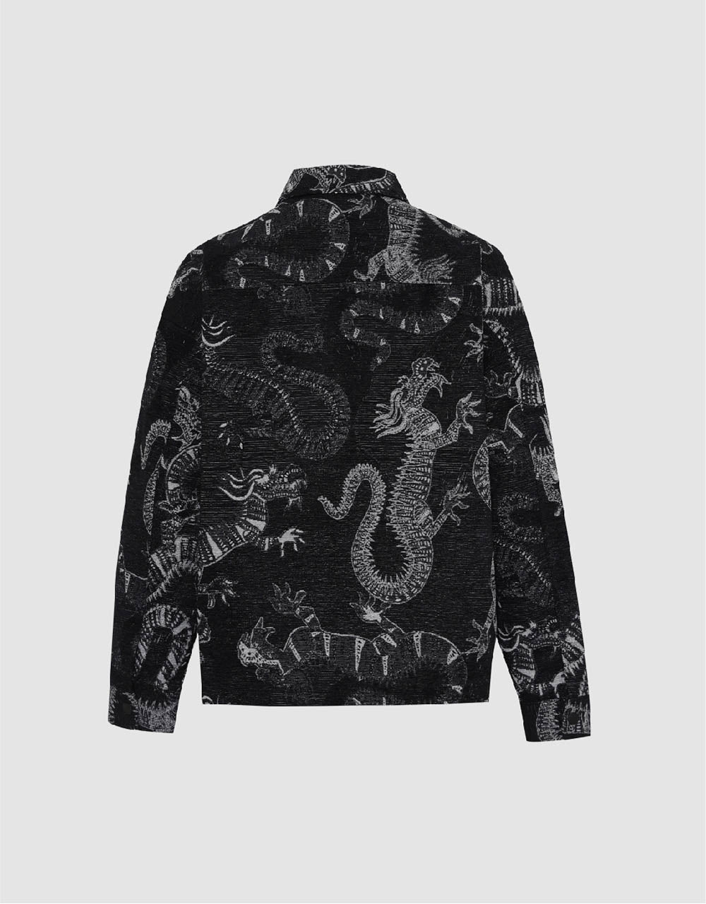 Dragon Printed Straight Jacket