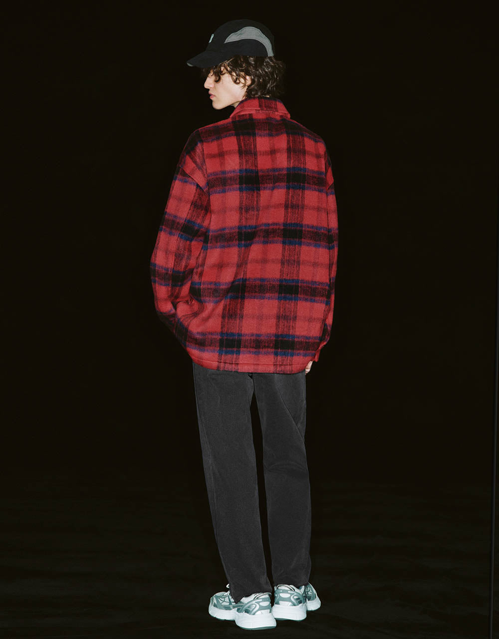 Plaid Woolen Jacket