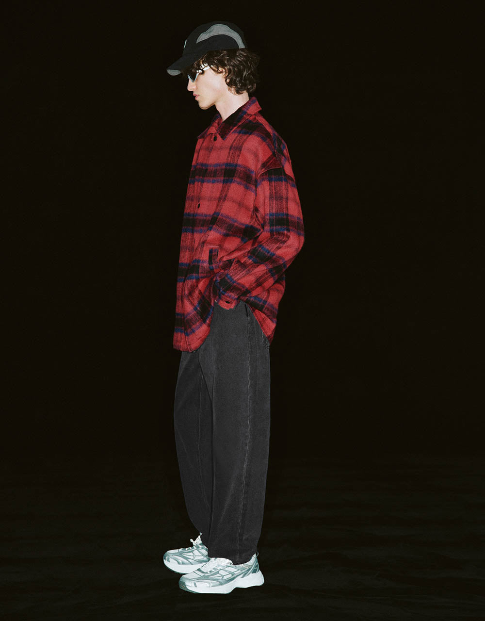 Plaid Woolen Jacket