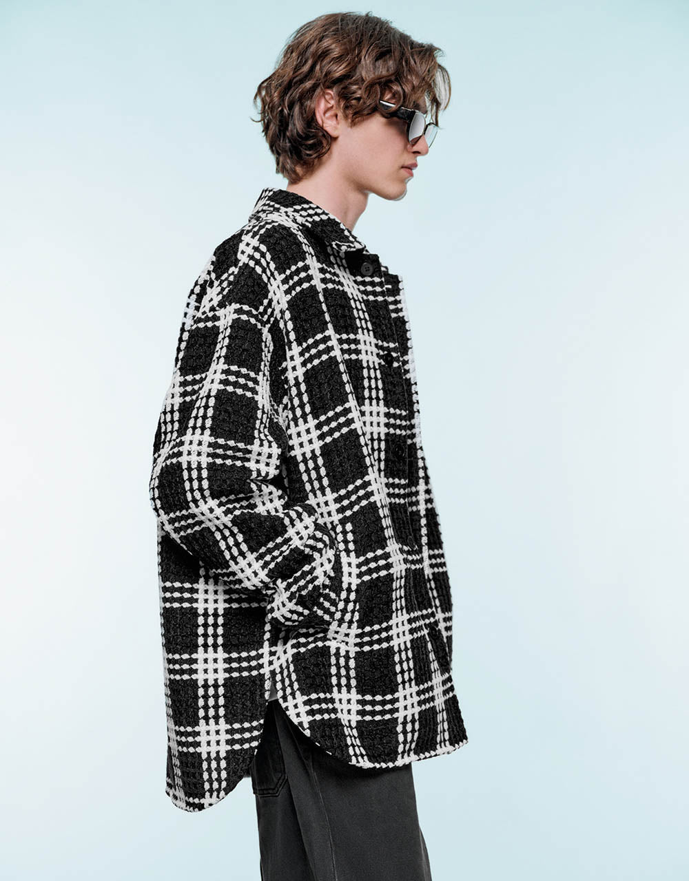 Plaid Loose Jacket