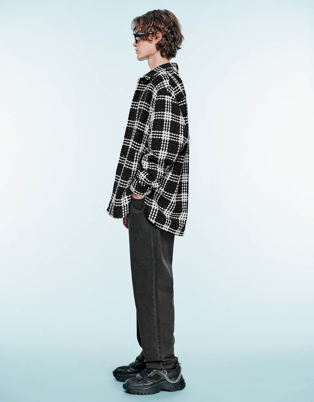 Plaid Loose Jacket