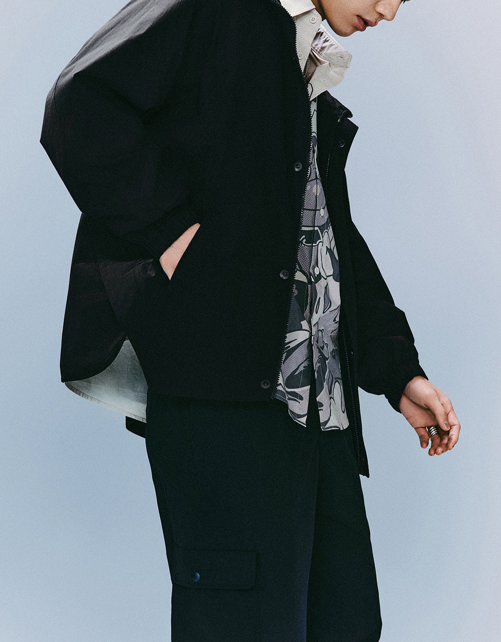 Hooded Oversized Jacket