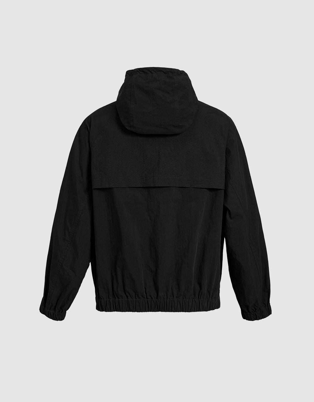 Zipper Front Oversized Jacket