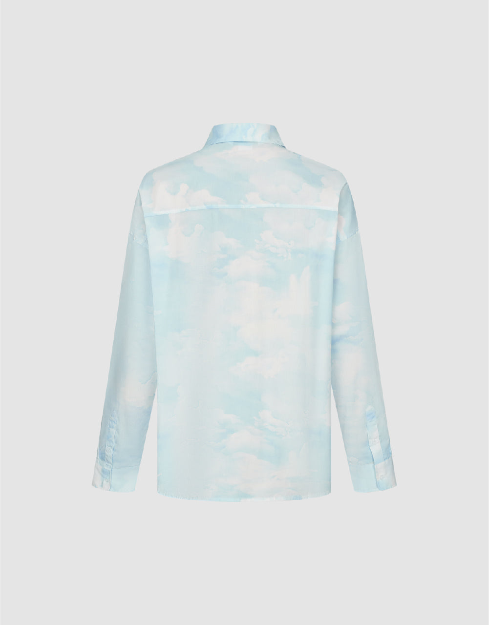 Cloud Printed Loose Shirt