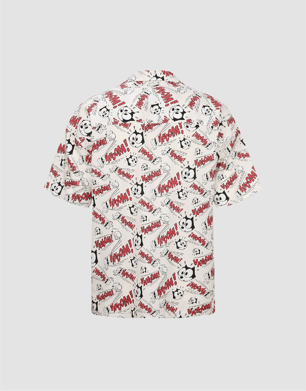 Cartoon Printed Loose Shirt