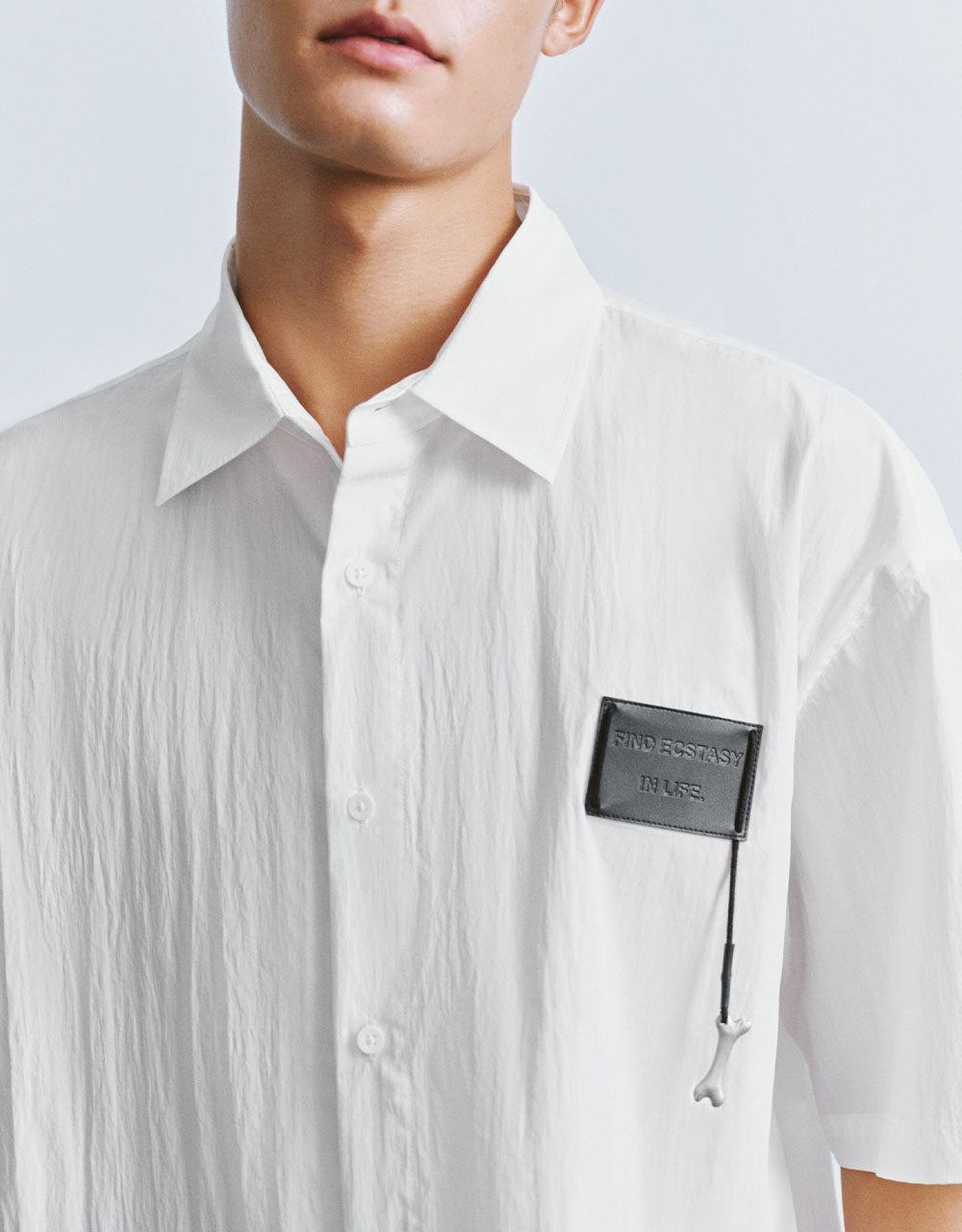 Button Up Straight Shirt