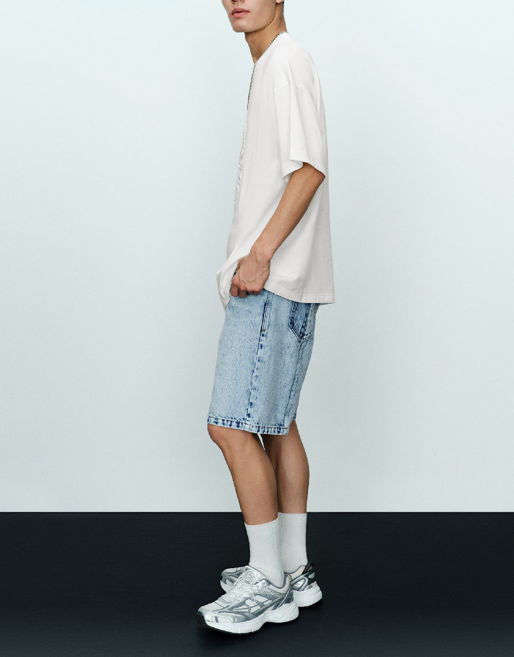 Monster Printed Crew Neck T-Shirt