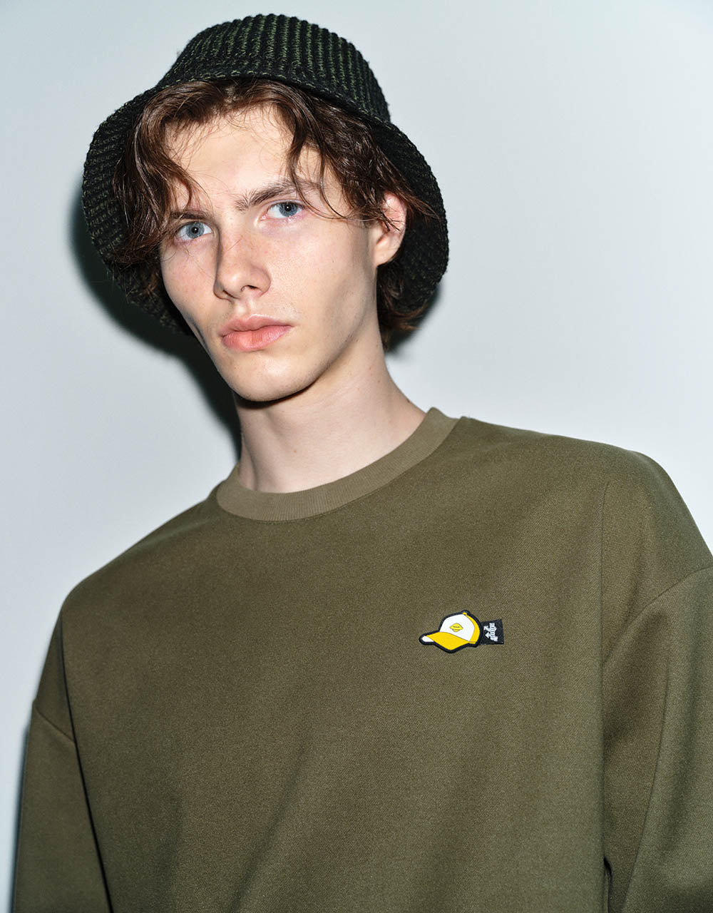 Loose Crew Neck Sweatshirt