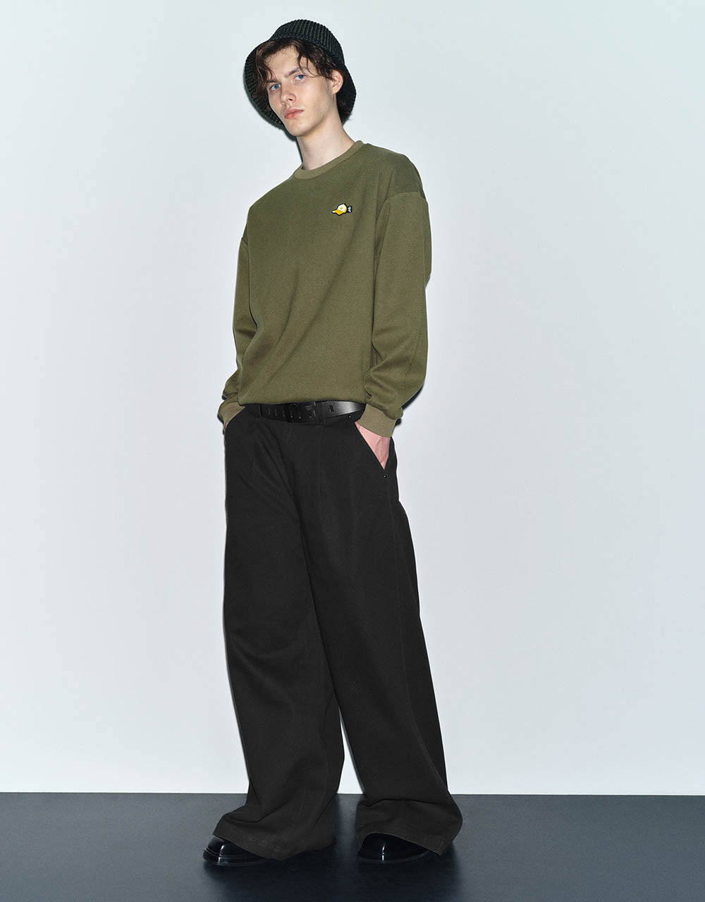 Loose Crew Neck Sweatshirt