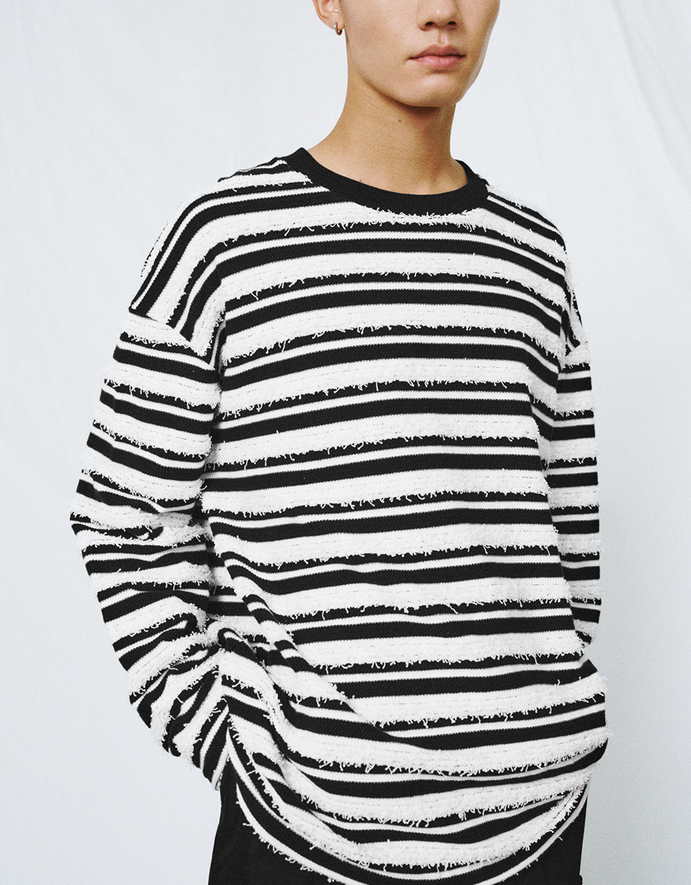 Striped Crew Neck T-Shirt